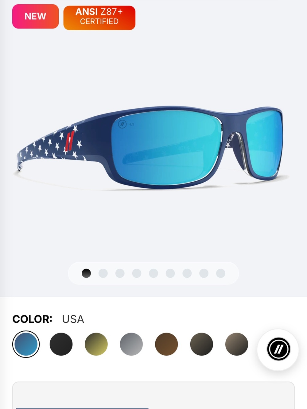 Blenders America 250 Polarized Glasses
